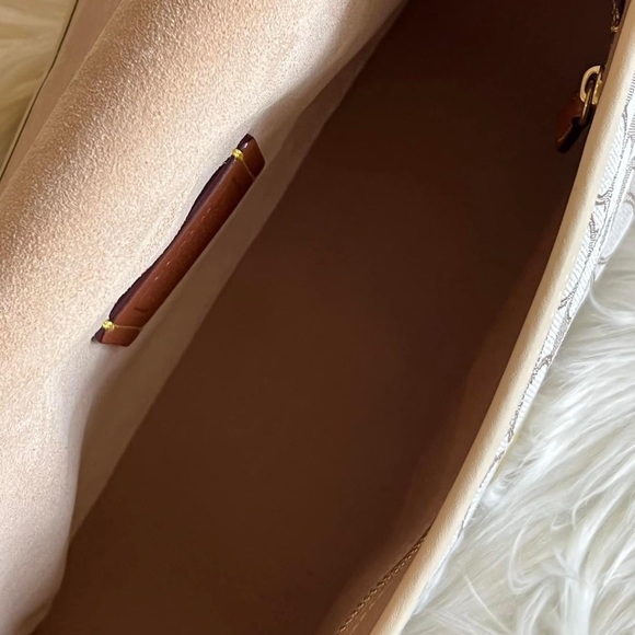 C4821 - Coach Soft Tabby Shoulder Bag in Signature Jacquard - Picture 12 of 14